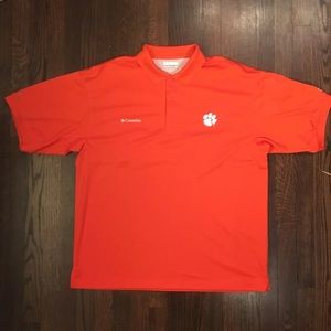 Men’s Clemson Tigers Columbia Polo